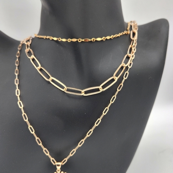 Vendome Signed Three-piece Necklace Set, NEW WITHOUT TAGS - Picture 8 of 9